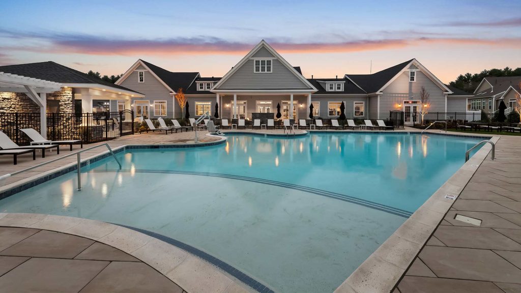 Regency at Glen Ellen Clubhouse: a 7,500 square foot clubhouse for an active 55+ community in Millis, Massachusetts